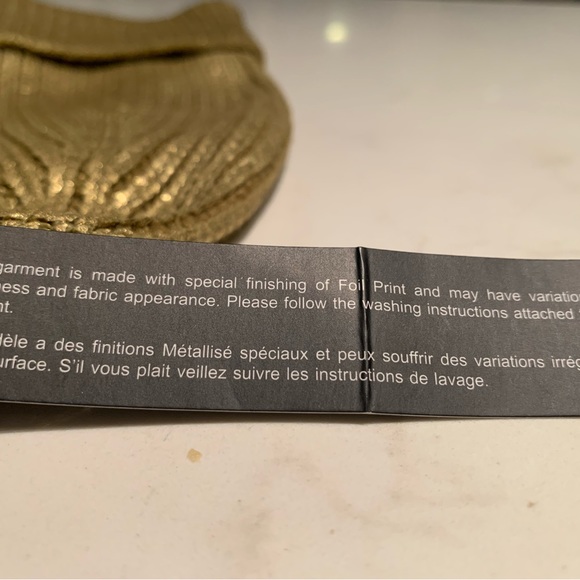 Zara Metallic Knit Hat - Picture 4 of 6